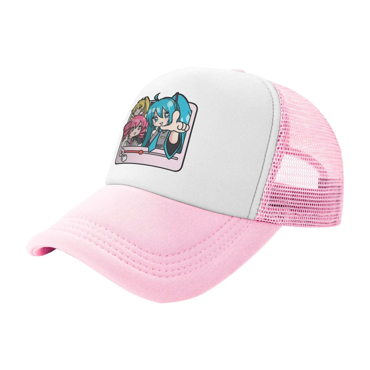 Triple Baka Kasane Teto Akita Neru VOCALOID Playlist Song Baseball Caps