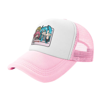 Triple Baka Kasane Teto Akita Neru VOCALOID Playlist Song Baseball Caps