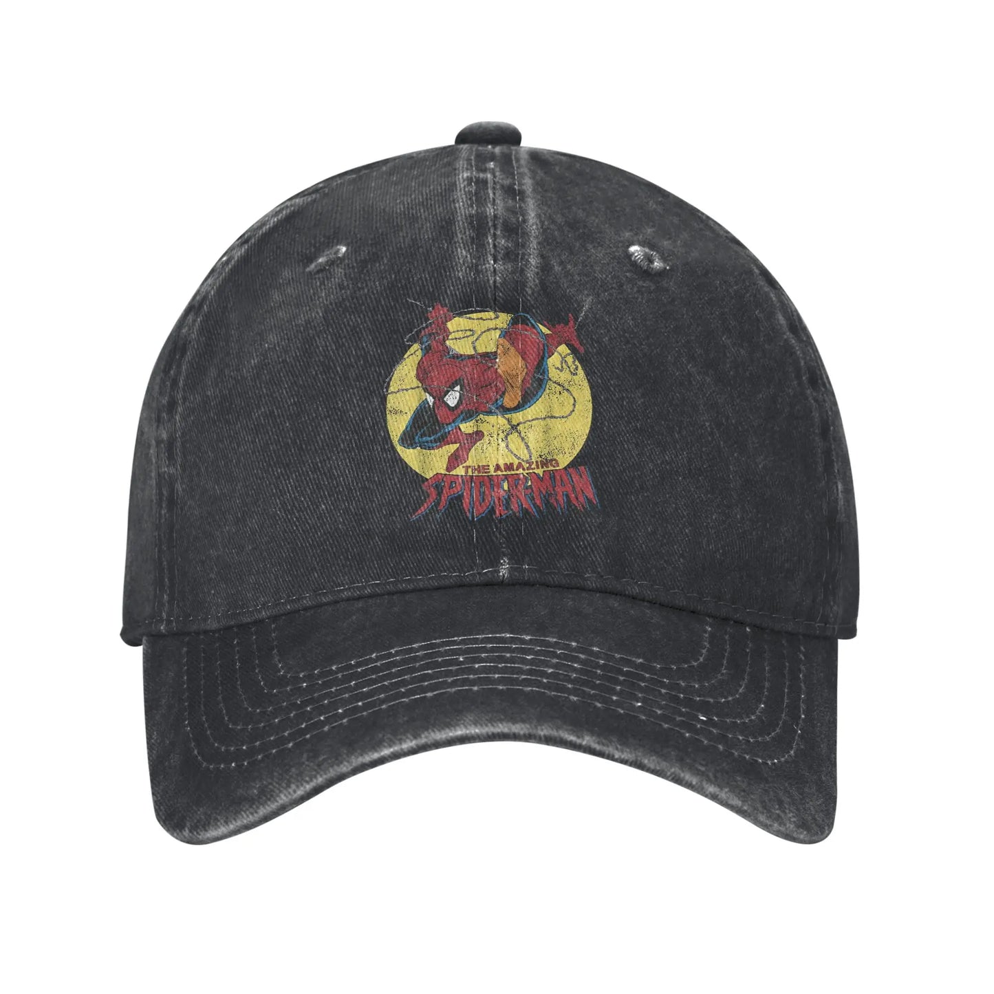 Spider Man Venom Leaping Forward Spiderman Men Women Baseball Cap