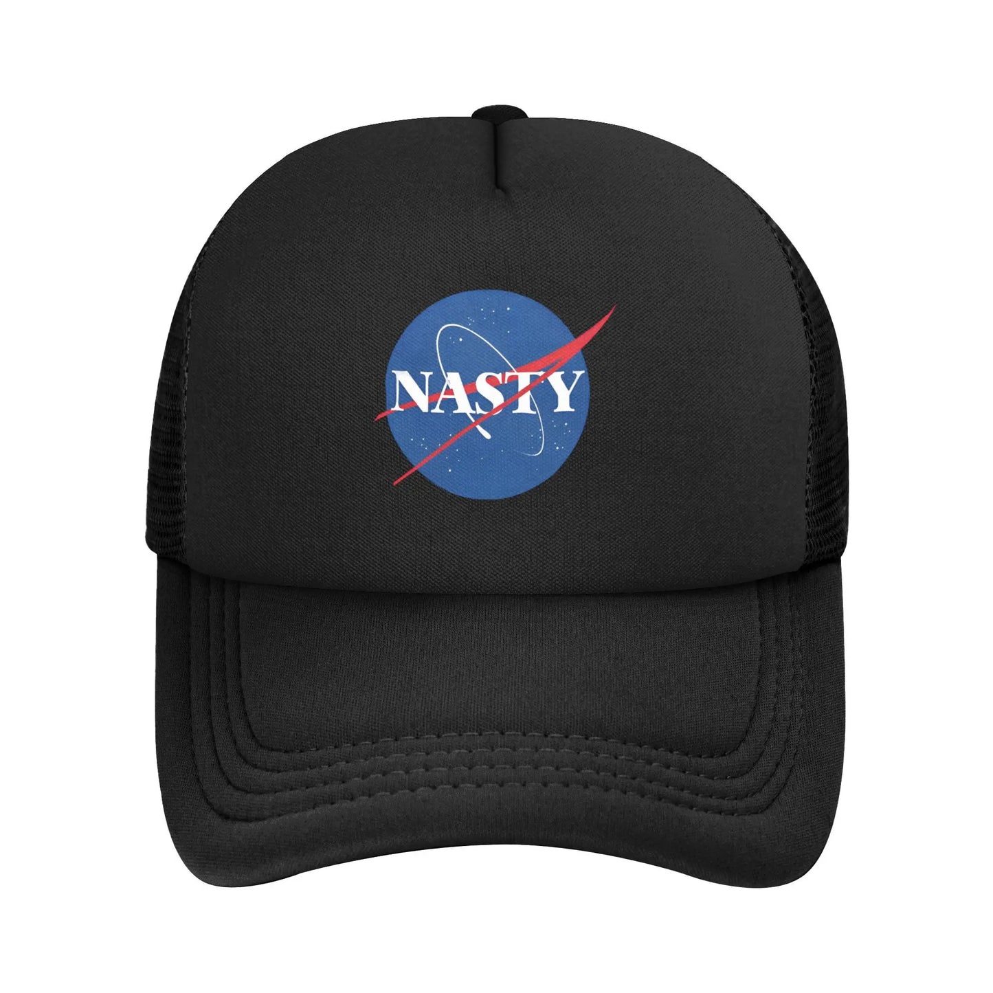 Nasa Logo US Flag Space Agency Mesh Baseball Caps Adult