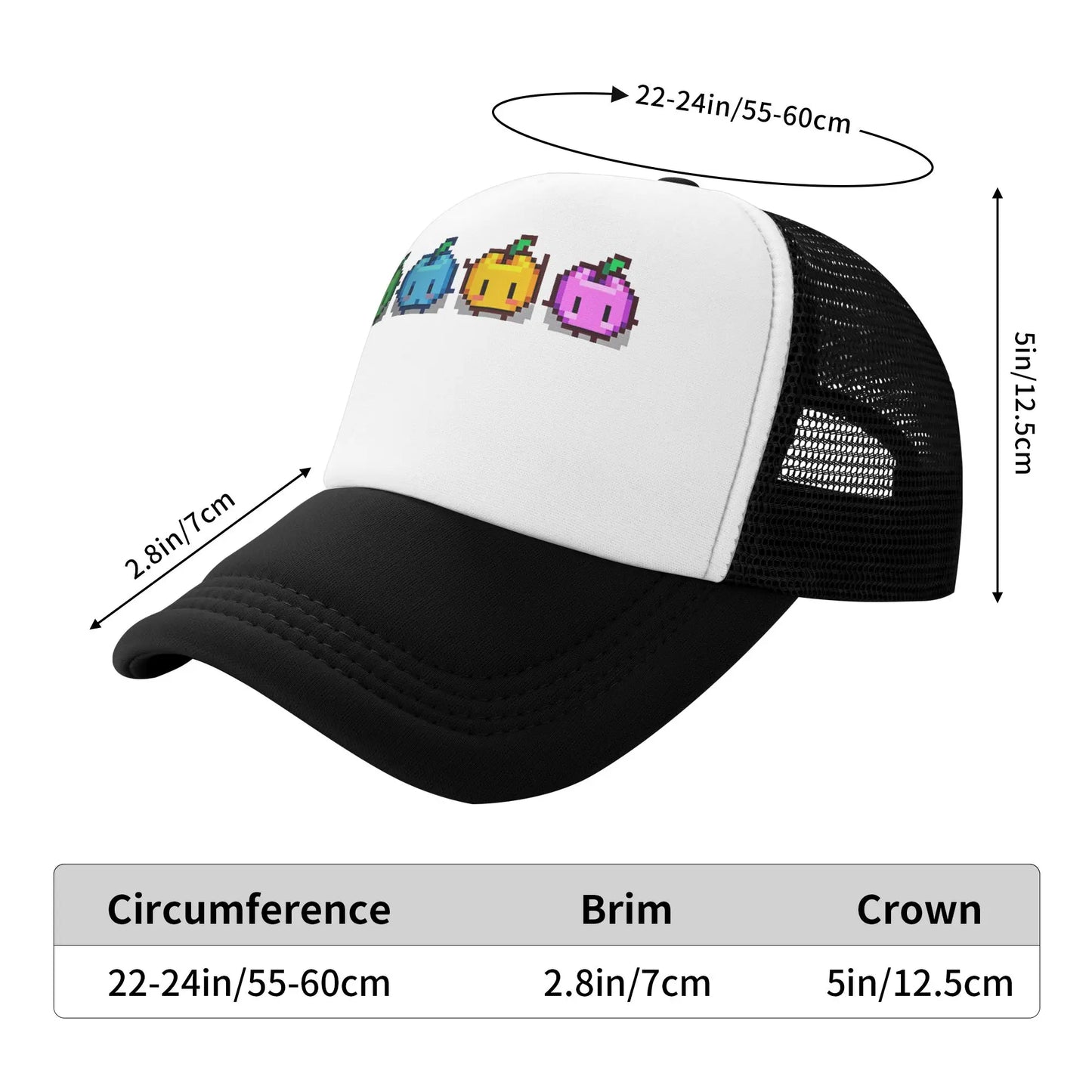 Stardew Valley Junimo Plush Sweet And Cool Style Baseball Cap