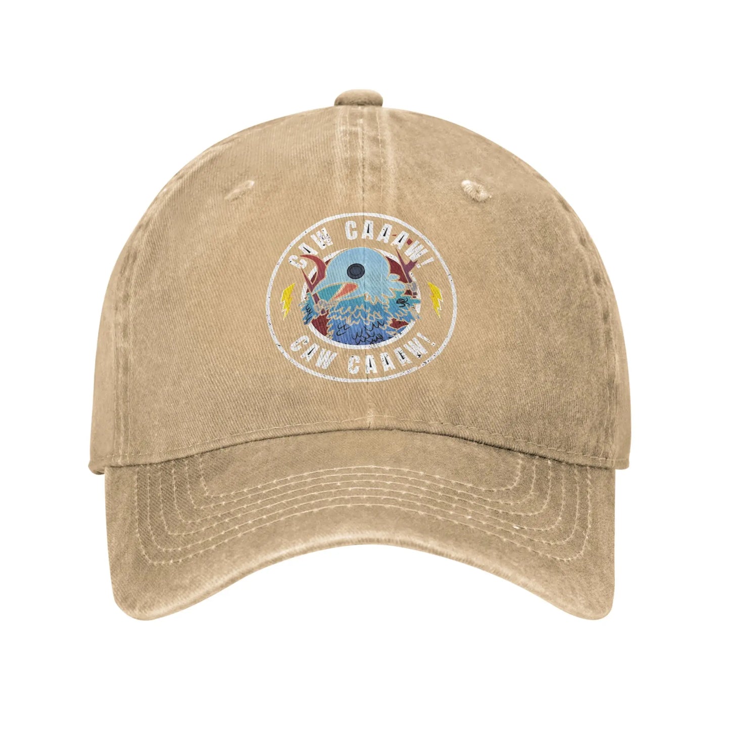 Caw caaaw bird Slay the Spire 2 Games Washed Baseball Cap