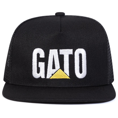 Unisex GATO Letter Embroidery Hip-hop Net Hats Spring Summer Adjustable Baseball Caps Sunscreen Hat