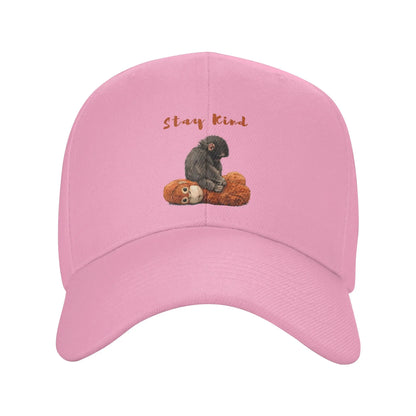 Monkey Punch Stay Kind Casual Baseball Cap