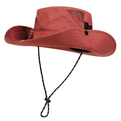 Unisex Camouflage Rainproof Cloth Bucket Hat
