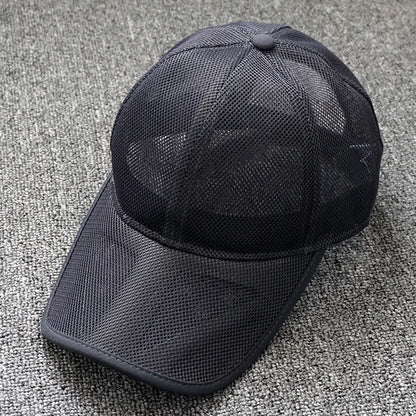 Baseball Cap Big Head Plus Size Summer Mesh Top Quality Oversize Sport Snapback Hat