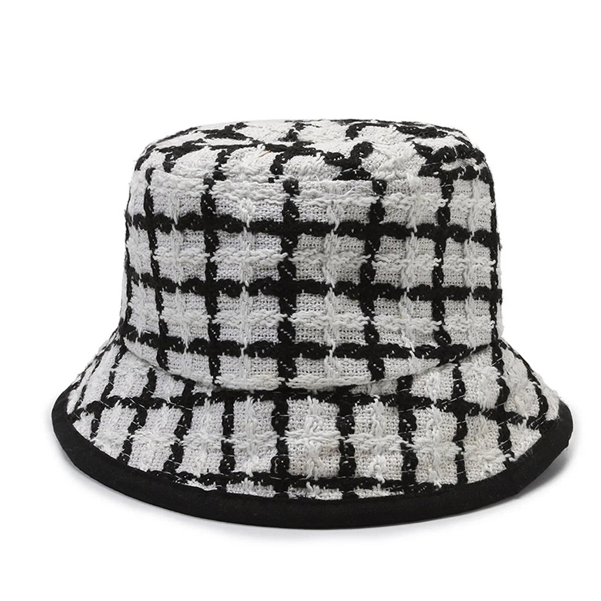Knitted Fisherman Hat for Women, Elegant Mom Bucket Hat for Outdoor Camping