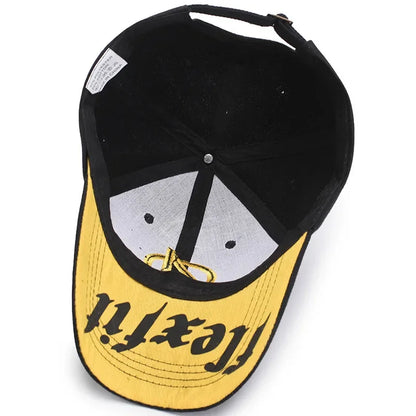 Mens Hats Cotton Baseball Cap Unisex Adult Letter Embroidered Fashion Summer Sun Visor Hiphop