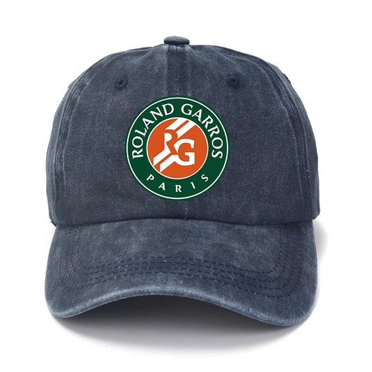 PARIS 100% Cotton Baseball Caps Vintage Distressed Cotton Snapback Hat