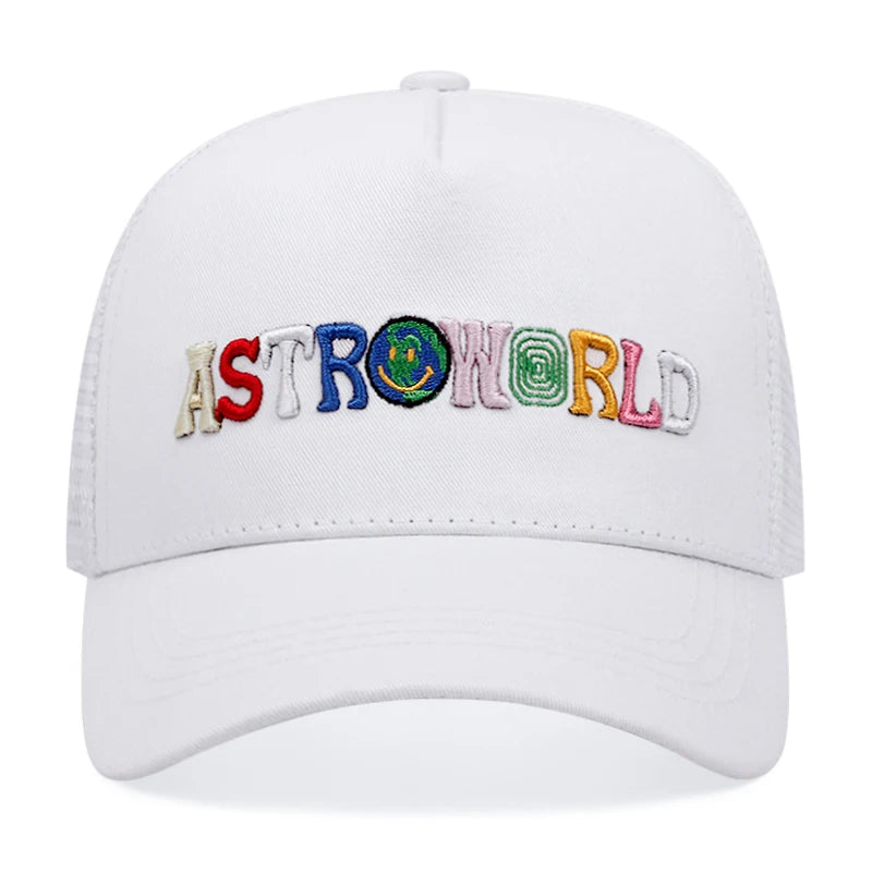 ASTROWORLD Printing Baseball Cap High Quality Hip Hop Women Men