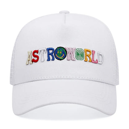 ASTROWORLD Printing Baseball Cap High Quality Hip Hop Women Men