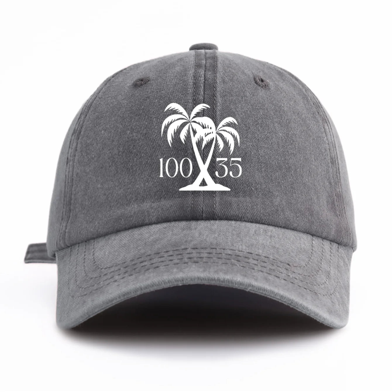 10035 Print Washed Baseball Cap For Adults
