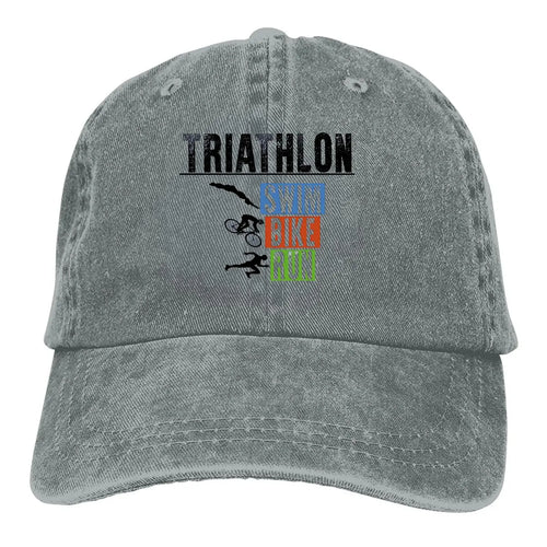 Triathlon Triathlete Baseball Cap Men Hats Women