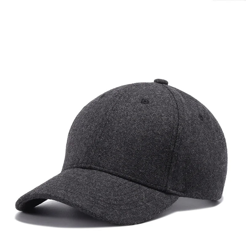 Autumn winter warm baseball cap