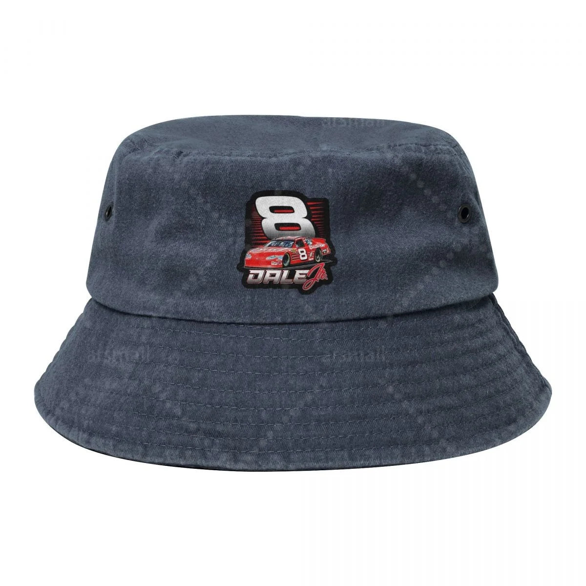 Dale Jr. Big 8 Retro Sticker Unisex Cotton Bucket Hats