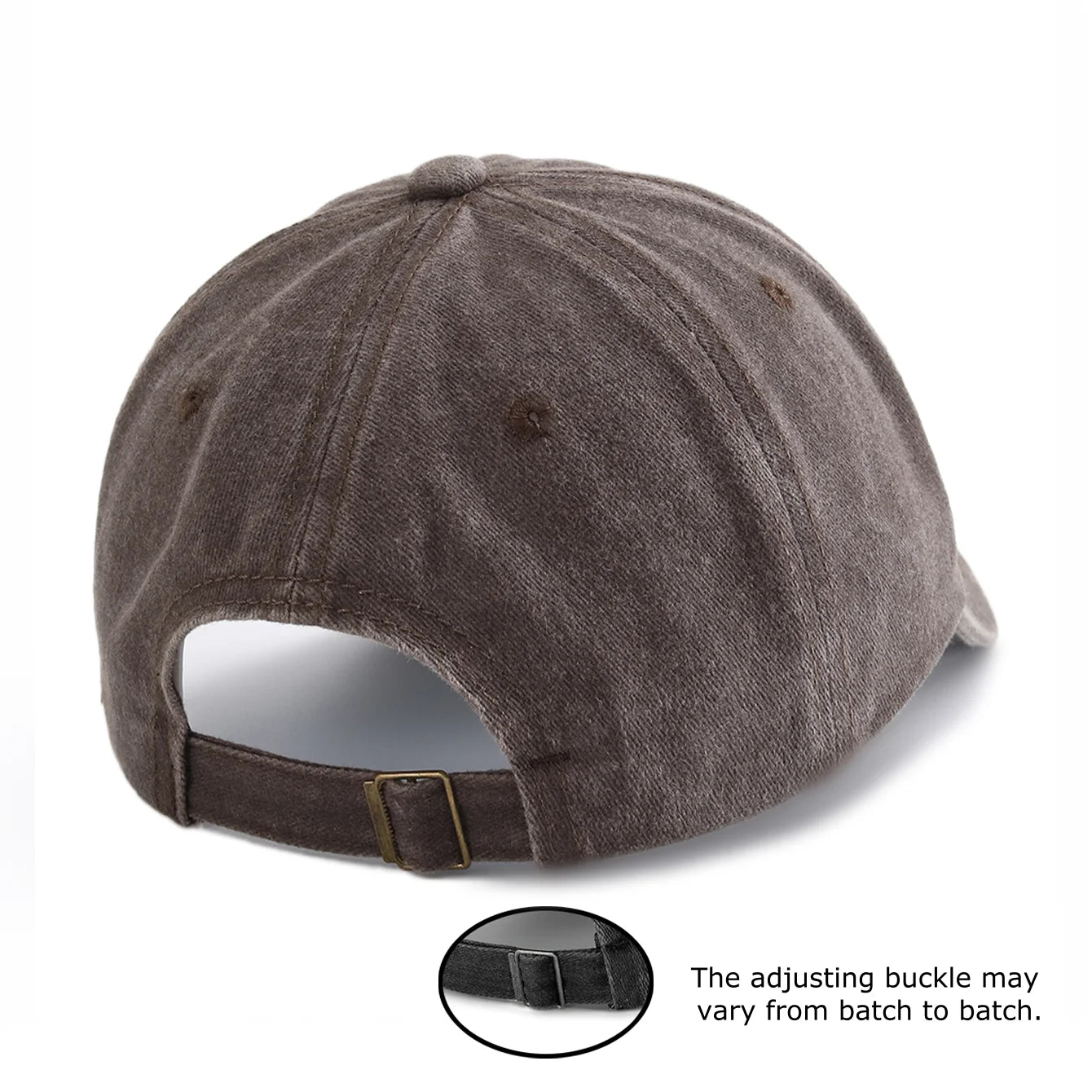 Wild Flowers Print Washed Baseball Cap For Adults