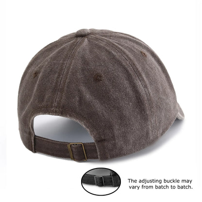MY SHEPHERDT Print Washed Baseball Cap For Adults