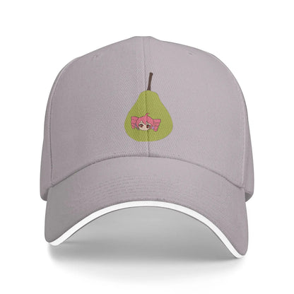 Pearto Kasane Teto Pear Anime Japanese Music Character Baseball Cap