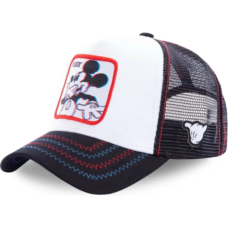 High Quality Disney Styles Anime Cartoon Cotton Baseball Cap Men Women