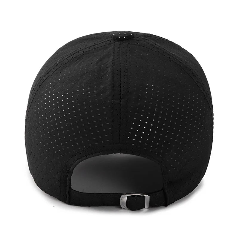Quick Dry Mesh Baseball Cap For Men