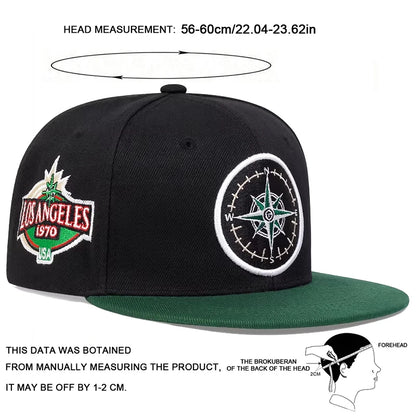 Unisex Los Angeles Embroidery Hip-hop Hats Spring Snapback Caps