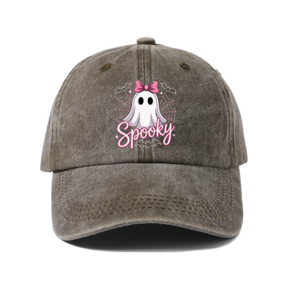 Sleepy Ghost Graphic Baseball Cap