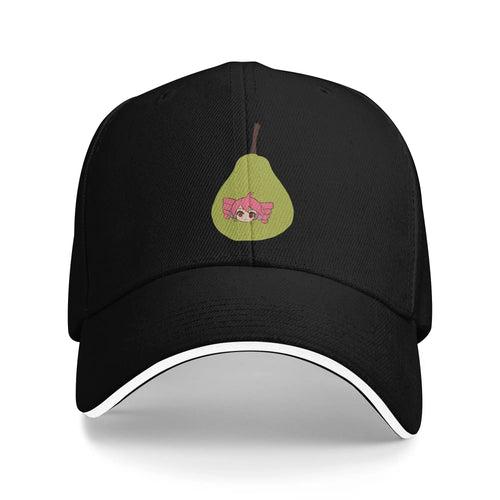 Pearto Kasane Teto Pear Anime Japanese Music Character Baseball Cap