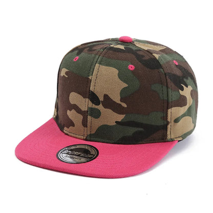Fashion Unisex Baseball Cap Men Women Hip-hop Flat-brimmed Cap Outdoor