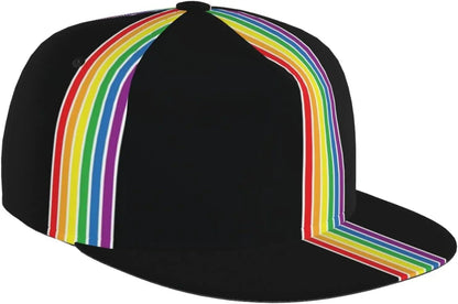 Rainbow LGBT Snapback Hats For Women Men