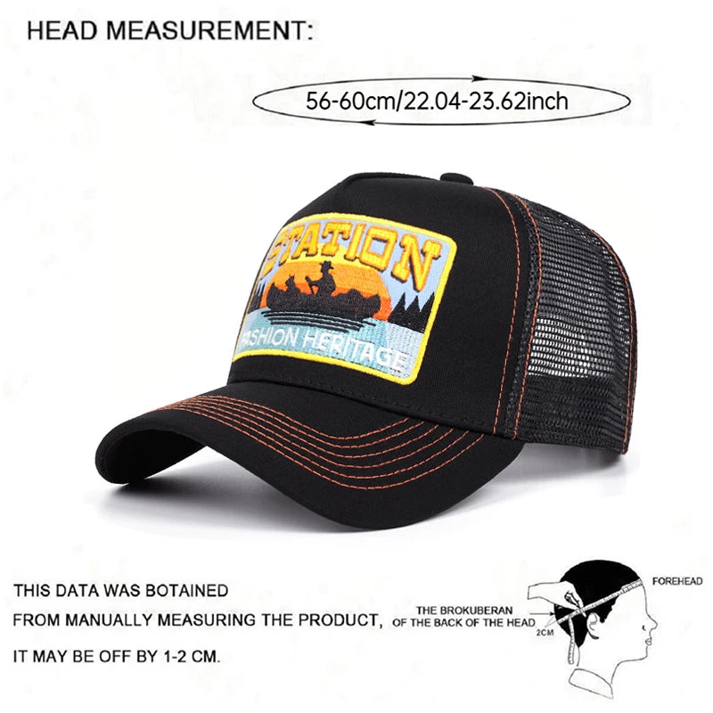 STATION Small Boat Personalized Baseball Hat