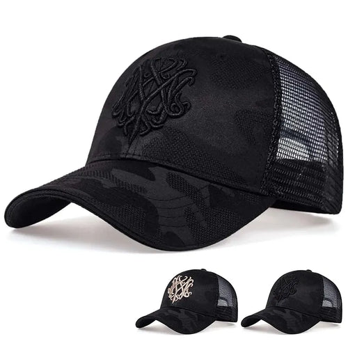Unisex Letter Printed Embroidery Baseball Net Caps Spring And Summer