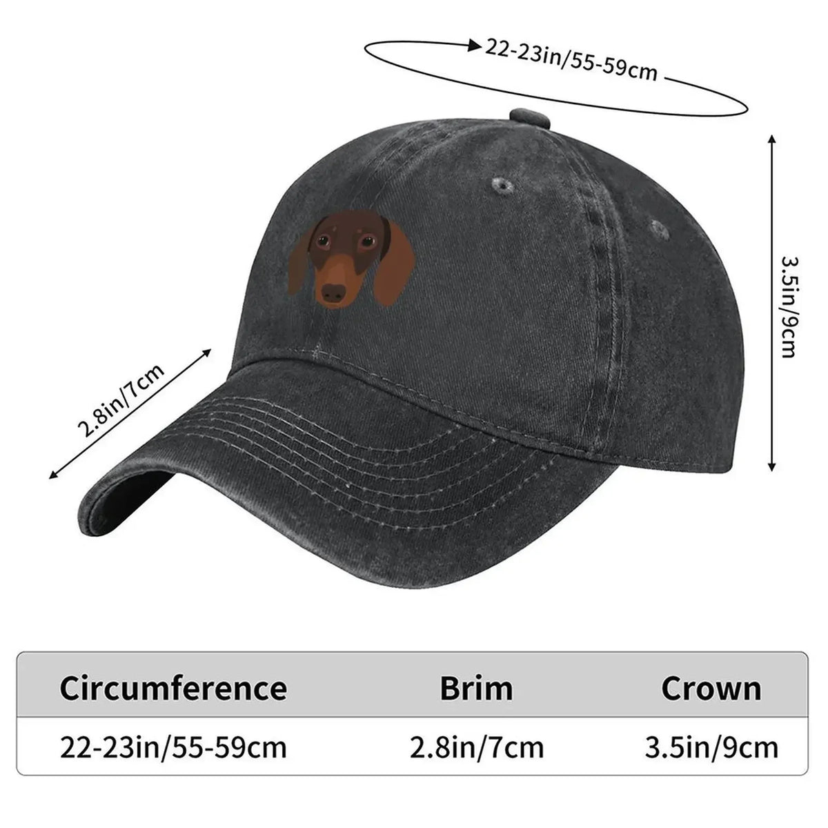 Dachshund Baseball Cap