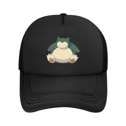 Pokemoned Yellow Duck Psyduck Trucker Caps Mesh Baseball Cap