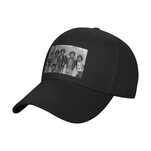 Summer Michael Jackson The Jackson  Band Photo In London Baseball Cap