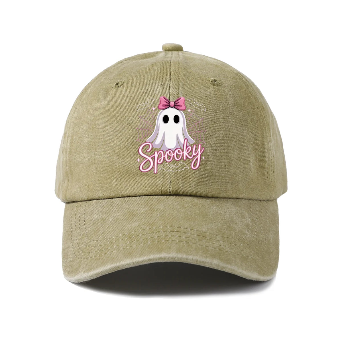 Sleepy Ghost Graphic Baseball Cap