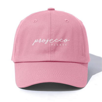 PROSECCO Print Baseball Cap For Adults