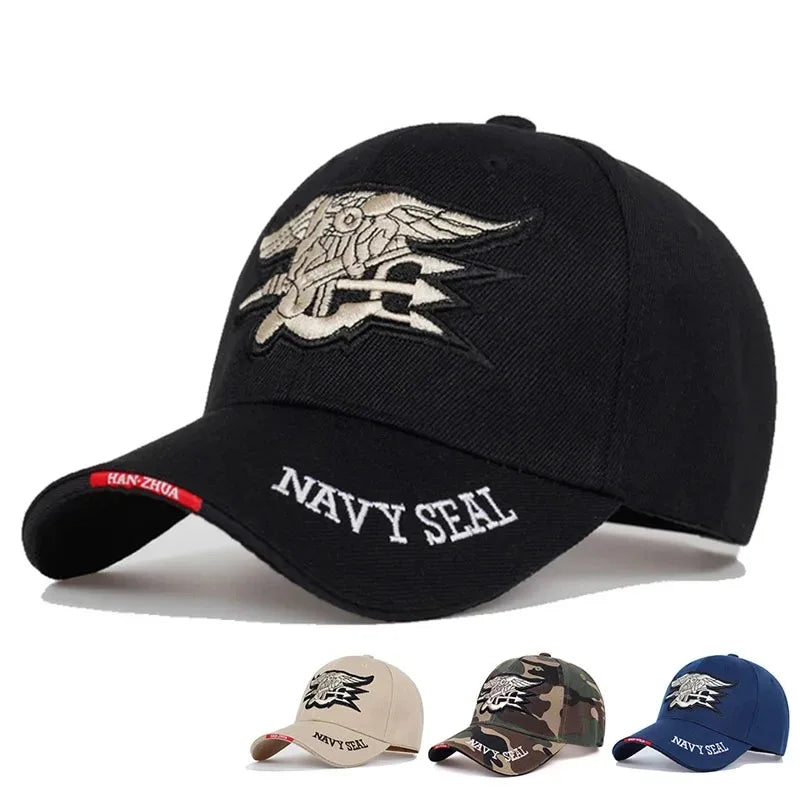 Unisex Seal Assault Team Embroidery Baseball Caps Spring And Autumn Outdoor