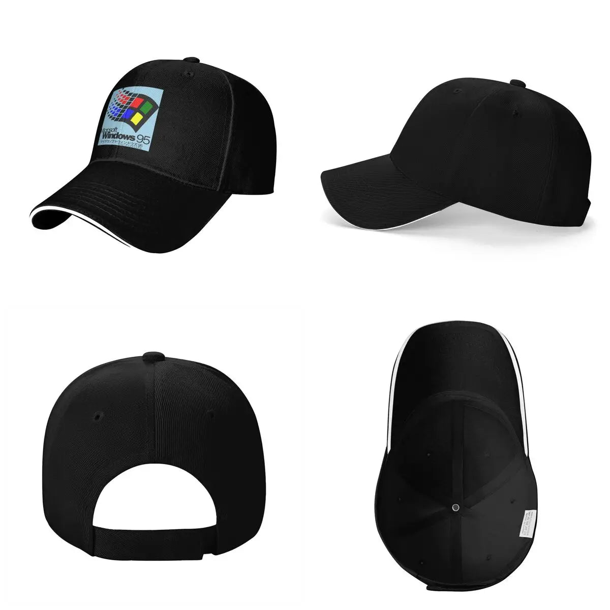 Windows 95 Geeks Nerd Cap Fashion Casual Baseball Caps
