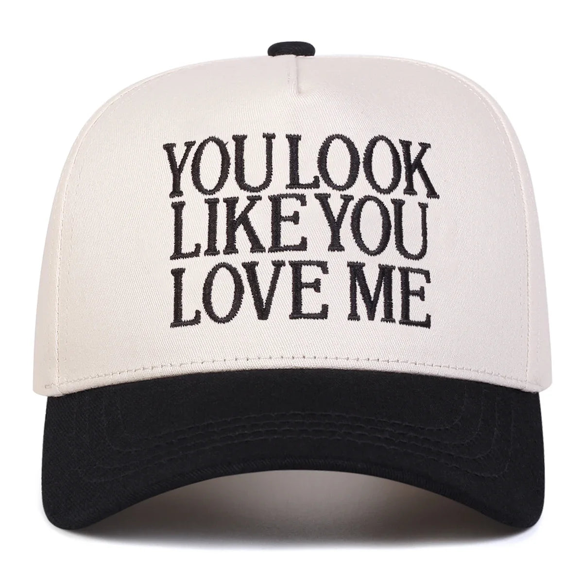 YOULOOK LIKE YOU Letter Embroidery Baseball Caps
