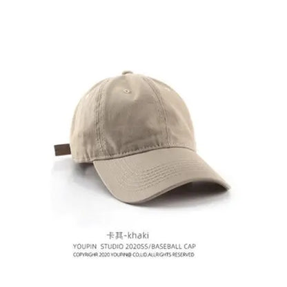 Men Women Baseball Caps Low Profile Basic Twill Cotton Hats