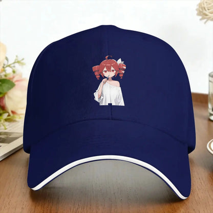 Kasane Teto Vocaloid Anime Japanese Casual Baseball Cap