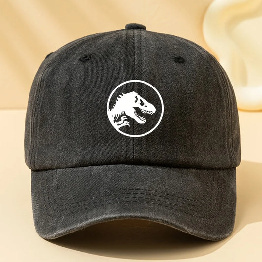 Dinosaur Print Retro Baseball Cap