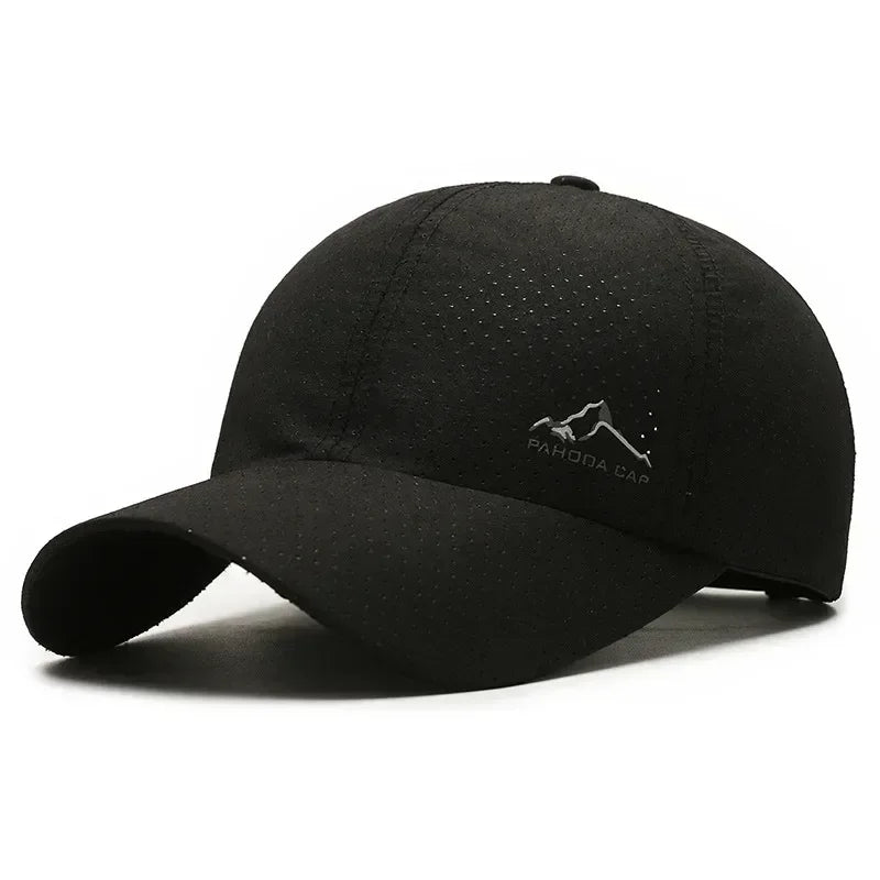 Summer Breathable Mesh Quick Drying Men Women's Baseball Cap