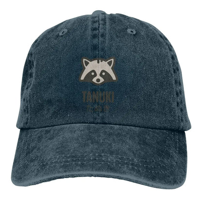 Kawaii Tanuki Japanese Raccoon Dog Baseball Cap