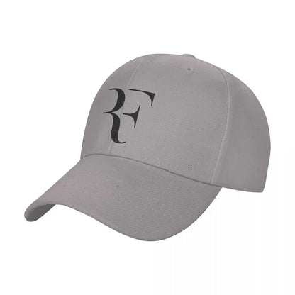 RF Roger Federer Patch Tennis Hats Curved Baseball Caps