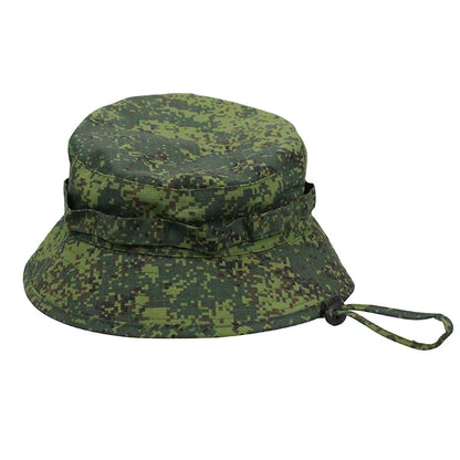 Men's Panama Hat Bucket Hat Tactical Sunscreen Camouflage Outdoor Travel Climbing