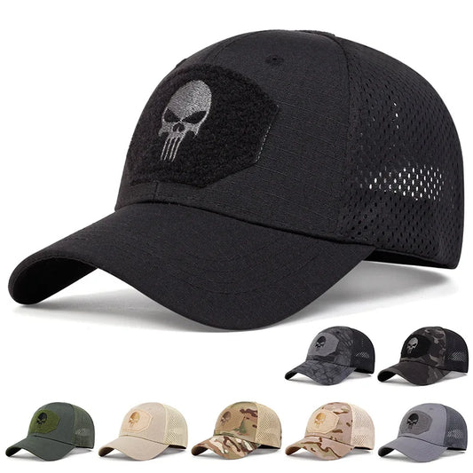 Skull Tactical Airsoft Cap Baseball Hats