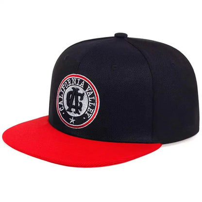 Unisex CA Letter Embroidery Snapback Caps