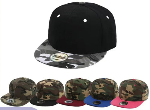 Fashion Unisex Baseball Cap Men Women Hip-hop Flat-brimmed Cap Outdoor