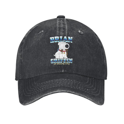 aFamilies Cartoon Don't Go To Bed Angry Bedtime Stewie Baseball Cap